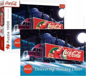 Trefl Puzzle Coca-Cola XMAS Świąteczna Ciężarówka 1000 elementów 2