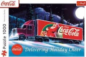 Trefl Puzzle Coca-Cola XMAS Świąteczna Ciężarówka 1000 elementów 5