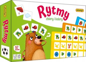 Adamigo Rytmy zbiory i kolory - zestaw edukacyjny 07967 1