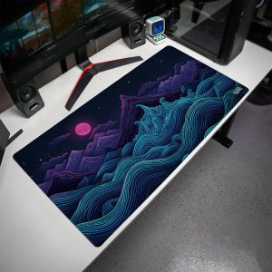 Podkładka Tilt Retrowave Mountains XXL (MP000009505) 2