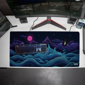 Podkładka Tilt Retrowave Mountains XXL (MP000009505) 5
