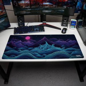 Podkładka Tilt Retrowave Mountains XL (MP000009506) 3