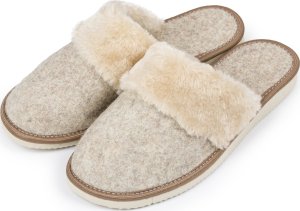 NOWO Ciepłe Kapcie Damskie Pantofle Laczki Domowe Prezent 37 2