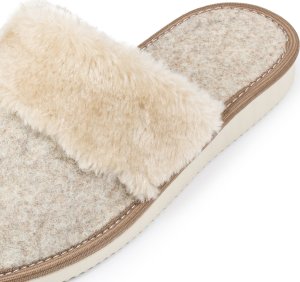 NOWO Ciepłe Kapcie Damskie Pantofle Laczki Domowe Prezent 37 3