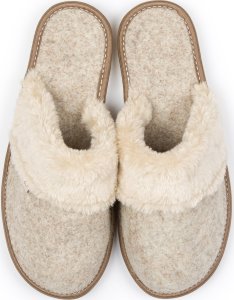NOWO Ciepłe Kapcie Damskie Pantofle Laczki Domowe Prezent 37 5