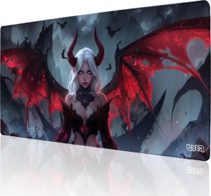 Podkładka Tilt PODKŁADKA GAMINGOWA Nyx The Succubus 100x50 TILT Na biurko Gamingowa 1