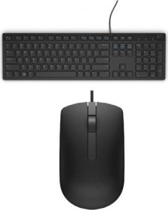 Klawiatura + mysz Dell Zestaw przewodowy Dell klawiatura KB216 + Mysz MS116 (USB) 1