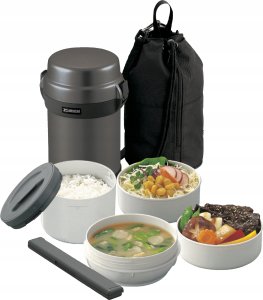 ZOJIRUSHI Termos obiadowy SL-JAF14-HG 1,23 l grafitowy 1