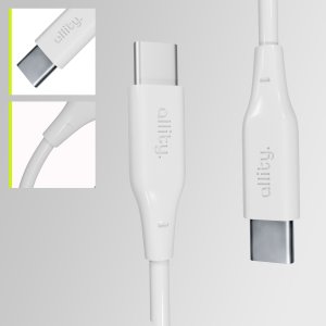 Kabel USB Allity kabel AUC-02 USB-C - USB-C 2,0 m 60W biały 2