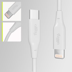 Kabel USB Allity kabel AUC-02 USB-C - Lightning 2,0 m 27W biały 2