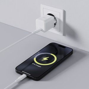 Ładowarka Allity Allity ładowarka sieciowa GaN PD QC ATC-01-20WC 1x USB-C 20W biała 3