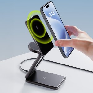 Ładowarka Allity Allity ładowarka bezprzewodowa AWC-230-22WMS 22,5W grafitowa 3w1 4