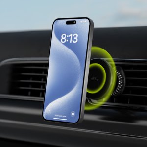 Ładowarka Allity Allity uchwyt samochodowy do kratki ACH-300 magnetyczny z ładowaniem bezprzewodowym czarny 15W 2