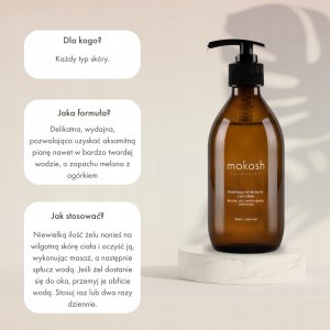 Mokosh MOKOSH Nawilżający żel do mycia ciała i dłoni Melon z ogórkiem 2