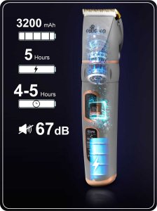 Pethaus Maszynka do strzyżenia zwierząt Pethaus PH-100 szara 4