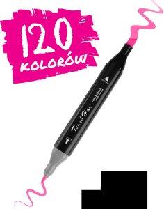 Markery alkoholowe z torbą 120 szt Nukido NK-913 6