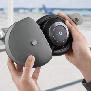 Słuchawki Soundcore Anker Soundcore | Headphones Travel Case with Magnetic Metal Buttons | Soundcore Space One Pro | Gray 4