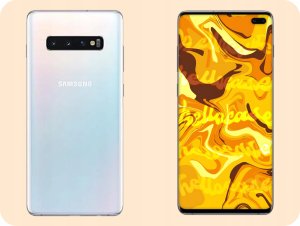 Hello Case ETUI DO SAMSUNG GALAXY S10 PLUS GUMOWE OBUDOWA CZARNE MATOWE SILIKON SLIM 5