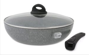Patelnia De Gusto wok 30cm 3