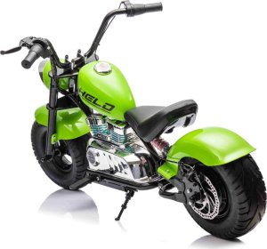 Szomik.pl Motor an akumulator Pompowane Koła Chopper Warrior Zielony 2