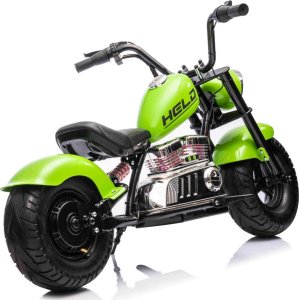 Szomik.pl Motor an akumulator Pompowane Koła Chopper Warrior Zielony 4