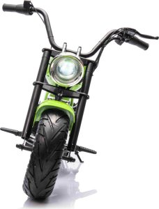 Szomik.pl Motor an akumulator Pompowane Koła Chopper Warrior Zielony 5