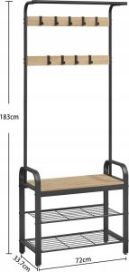 Leobert Wieszak / Stojak na ubrania Sonoma (HSR040B11) 3