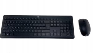 Klawiatura + mysz HP HP 235 Wireless Mouse and Keyboard Combo - Full-size (100%) - RF Wireless - Black - Mouse included 3