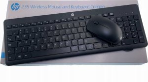 Klawiatura + mysz HP HP 235 Wireless Mouse and Keyboard Combo - Full-size (100%) - RF Wireless - Black - Mouse included 4