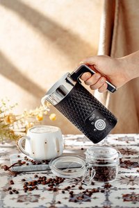 Spieniacz do mleka Adler Czarno-stalowy (AD 4494 black) 11