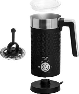Spieniacz do mleka Adler Czarno-stalowy (AD 4494 black) 4