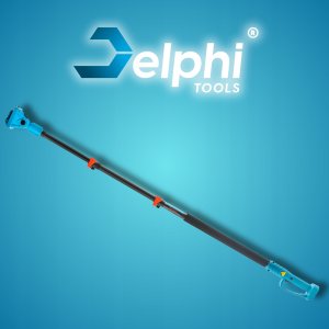 Delphi Tools WYSIĘGNIK TELESKOPOWY PRZEDŁUŻKA RAMIĘ DO PIŁY PILARKI DO GAŁĘZI 120-240 CM 2
