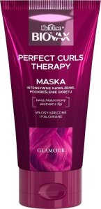 Lbiotica  Biovax Glamour Perfect Curls Therapy maska do włosów kręconych i falowanych 150ml 1