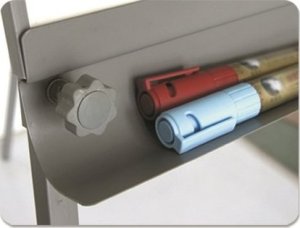 Flipchart Twinco Flipover TWIN Stabil Flipchart grau 110x65x190 cm 3