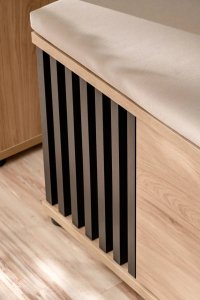 ASM Meble Garderoba do przedpokoju PEDRO IV hickory jackson/czarna 15