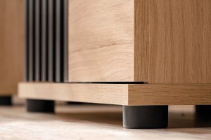 ASM Meble Garderoba do przedpokoju PEDRO IV hickory jackson/czarna 20