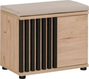 ASM Meble Garderoba do przedpokoju PEDRO IV hickory jackson/czarna 8