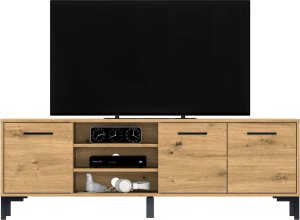 ML Meble Szafka RTV NIKOLA 155 dąb artisan ML MEBLE 3