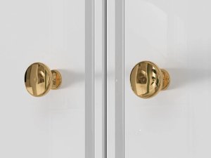 ML Meble Komoda GALENA 2D3S biały połysk ML MEBLE 5