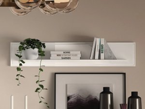 ML Meble Półka GALENA biały połysk ML MEBLE 3