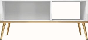 ML Meble Ława GALENA 90x60 biały połysk ML MEBLE 2