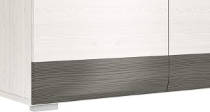 ML Meble Komoda BIANKA 2D4S 165 sosna śnieżna/szara ML MEBLE 7