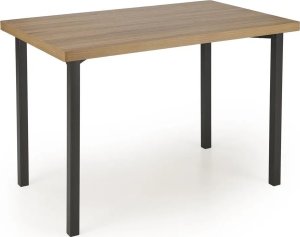 Halmar Zestaw MILTON stół + 4 krzesła dąb naturalny/czarny HALMAR 3