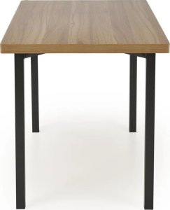 Halmar Zestaw MILTON stół + 4 krzesła dąb naturalny/czarny HALMAR 5