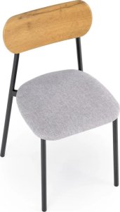 Halmar Zestaw NANDO stół + 2 krzesła dąb naturalny/czarny HALMAR 13