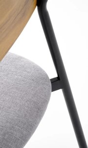 Halmar Zestaw NANDO stół + 2 krzesła dąb naturalny/czarny HALMAR 15