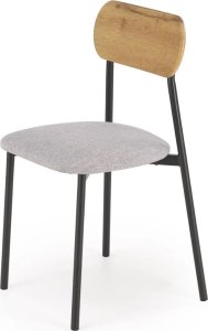 Halmar Zestaw NANDO stół + 2 krzesła dąb naturalny/czarny HALMAR 8