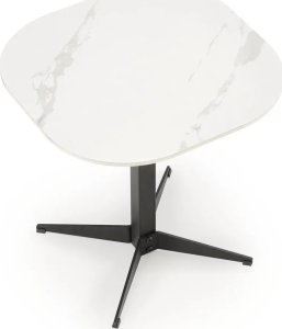 Halmar Ława BORNA S 50x50 biały marmur/czarna HALMAR 4