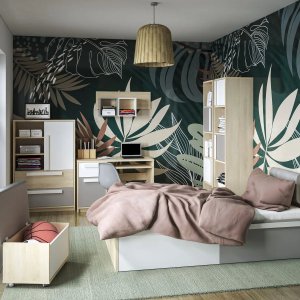 Biurko ML Meble Dot Dąb Sonoma 118.5 cm x 54 cm 11