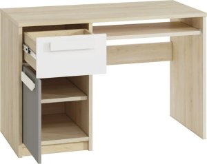 Biurko ML Meble Dot Dąb Sonoma 118.5 cm x 54 cm 2